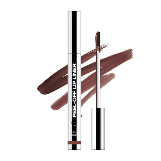 Longwear Peel-off Lip Stain Marker Peel Off with Vitamin E - Smudge-Resistant Lip Liner & Base for All Skin Types (05#)