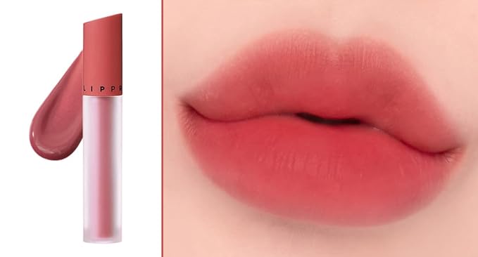 JUNG SAEM MOOL LIP-PRESSION See-Through Tint 0.14 Fl Oz, Soft Blurred Velvet Tint with Lightweight Long lasting Hydration, Seamless Fit Texture, Mood Tone Color, Korean Lip Makeup (PEONY CHIFFON)