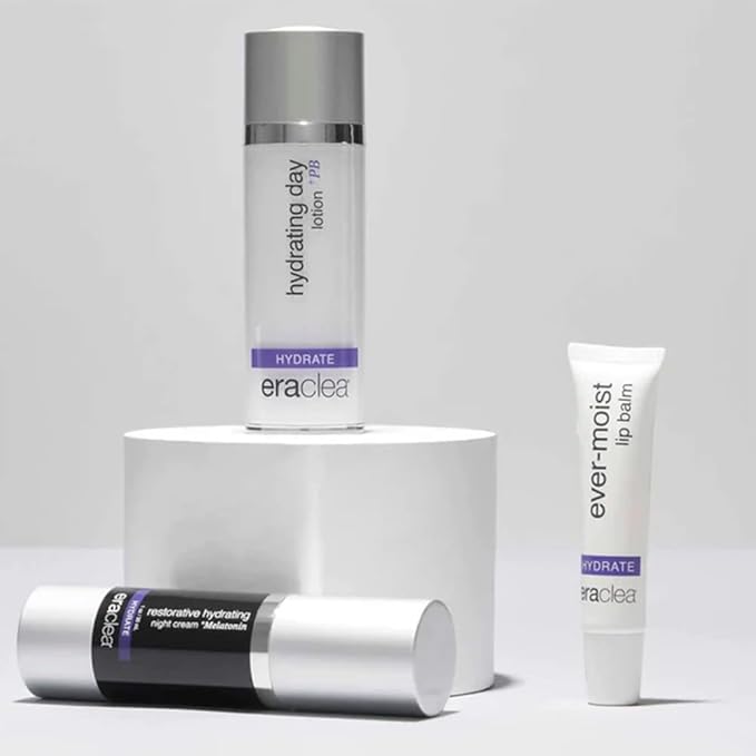 eraclea Ever-Moist Lip Balm, Lip Repair Treatment for Dry, Chapped Lips, Lip Moisturizer with Beeswax, Hyaluronic Acid and Shea Butter, Anti-Aging Cracked Lip Repair for Youthful Lips (0.4 oz)