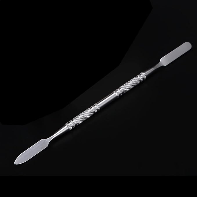 Resin Nail Art Palette Nail Polish Palette Gel Nail Palette with Nail Palette Stirring Rod (Green)