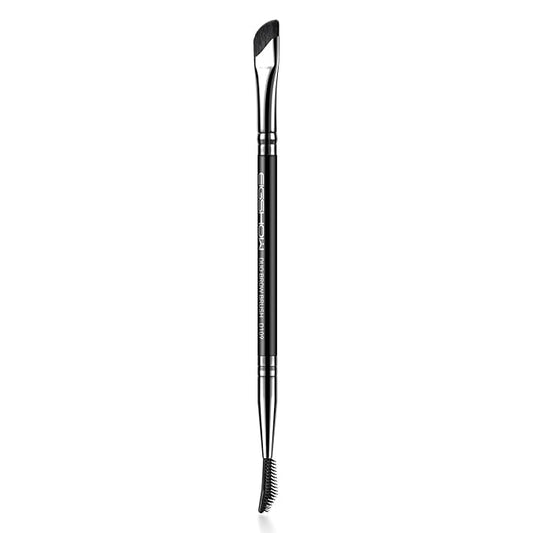 EIGSHOW Dual-Ended Precision Eyebrow Brush and Comb for Eyeliner Lining, Sculpting Brows, Professional Eye Makeup Tools (D109)