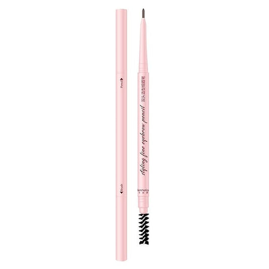 Eyebrow Pencils for Women,1Pack Micro Eyebrow Pencil Waterproof Smudgeproof,Ultra-Precise Tip Long-Lasting Brow Pencils for Natural Looking Eyebrows,Built-In Spoolie Brush,01 Elegant Tea Brown.