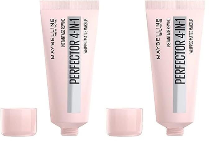 Maybelline Instant Age Rewind Instant Perfector 4-In-1 Matte Makeup, 04 Medium/Deep, 1 Count (Pack of 2)