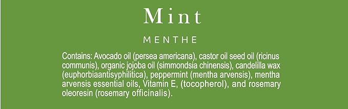 Aria Lip Balm Collection, Vegan Lip Balm Set, Beeswax Free, with Avocado Oil, Organic Jojoba Oil, and Vitamin E, Natural Moisturizer for Dry, Chapped Lips, 5 Tube Set