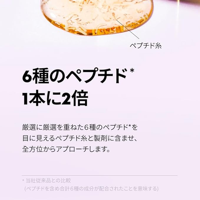 AMPLE:N Peptide Shot 2X Ampoule – Intensive Age Defying Concentrate Face Serum with Peptide Threads – Erasing Wrinkles and Improve Firmness – Lifting Sagging Skin – Plump, Repairs Skin, 1.01 fl.oz.