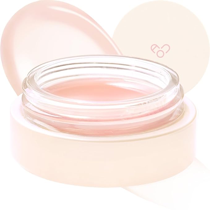 AOU GLOWY TINT BALM Tinted Lip Balm with Natural Gloss Instant Hydration for Chapped Lips 0.12Oz (00 Good Balm)