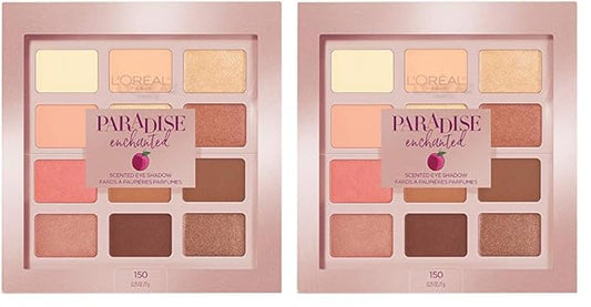 L'Oreal Paris Paradise Enchanted Scented Eyeshadow Palette, 0.25 fl; oz. (Pack of 2)