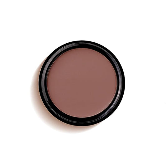 Mallofusa Single Color Face Makeup Concealer Foundation Palette Creamy Moisturizing Contouring 0.49oz (Dark Coffee)