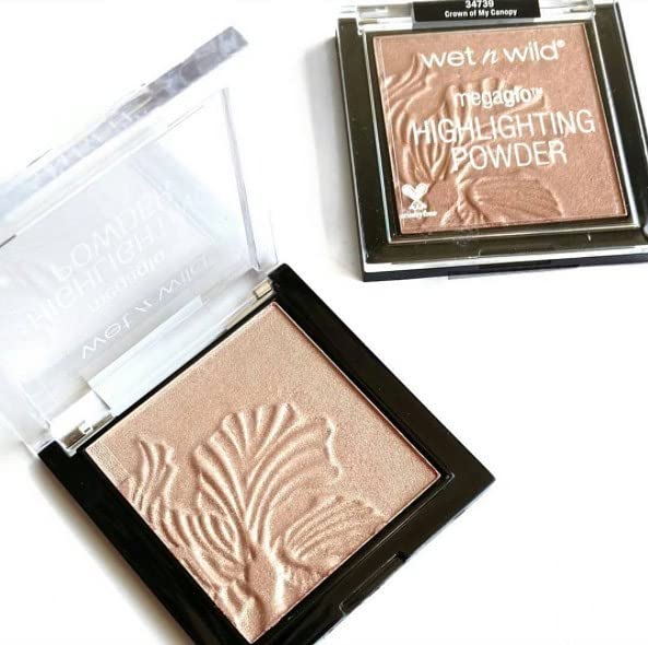 wet n wild MegaGlo Highlighting Powder Warm Gold Golden Flower Crown