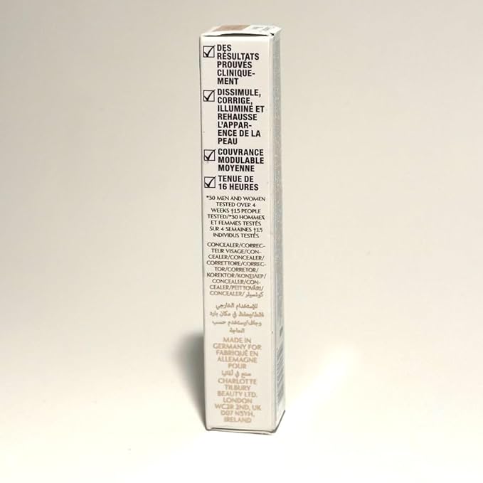 Charlotte Tilbury Beautiful Skin Radiant Concealer 11.75 Tan 0.25oz/7.2g