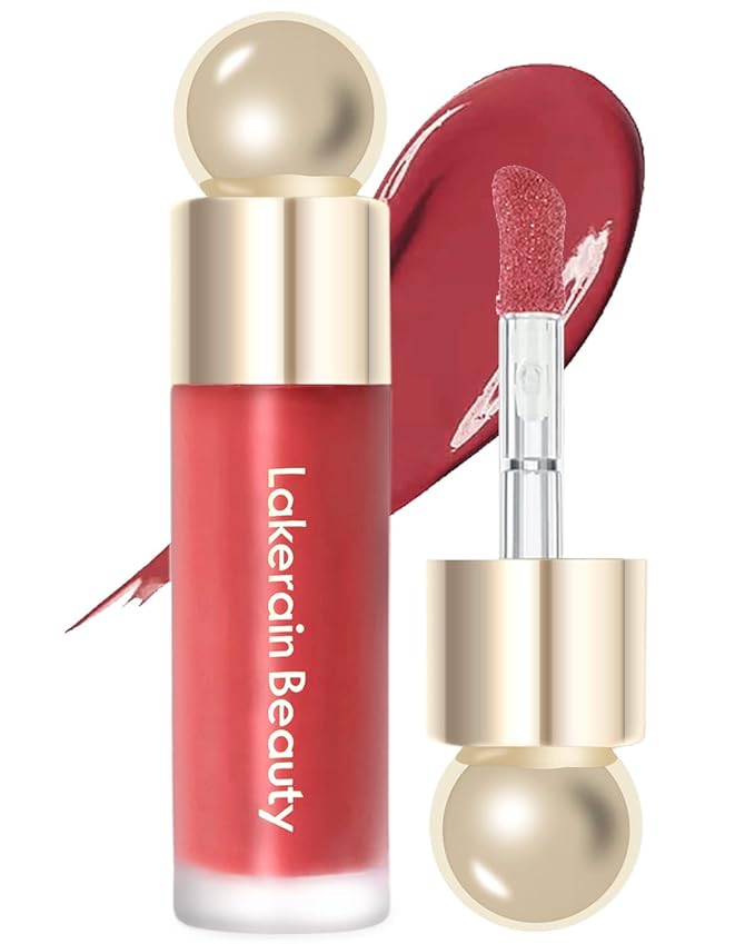 Liquid Blush for Cheeks, Soft Cream Face Blush Makeup, Natural Matte Finish Looking, Smudge Proof, Moisturizing Face Blush Stick for Cheek Tint