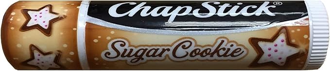 ChapStick Holiday Collection - Candy Cane, Pumpkin Pie & Sugar Cookie Flavors - Blister Pack of 3 Sticks 0.15 Each - Pack of 6 = 18 Sticks, Great Holiday Gift 3 Count (Pack of 6)