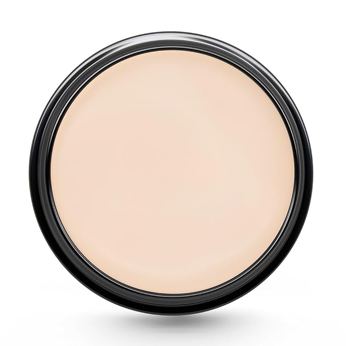 Graftobian HD Glamour Crème Foundation 1/2oz, Weightless Full Coverage Makeup, 65 Inclusive Shades, For All Skin Types, Natural or Full-Glam Looks, For Professionals and Beginners (First Light)