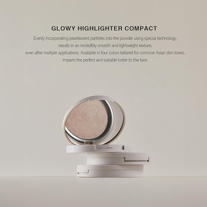 heme Glowy Highlighter Compact 5.5g (02 Honey Bronze)