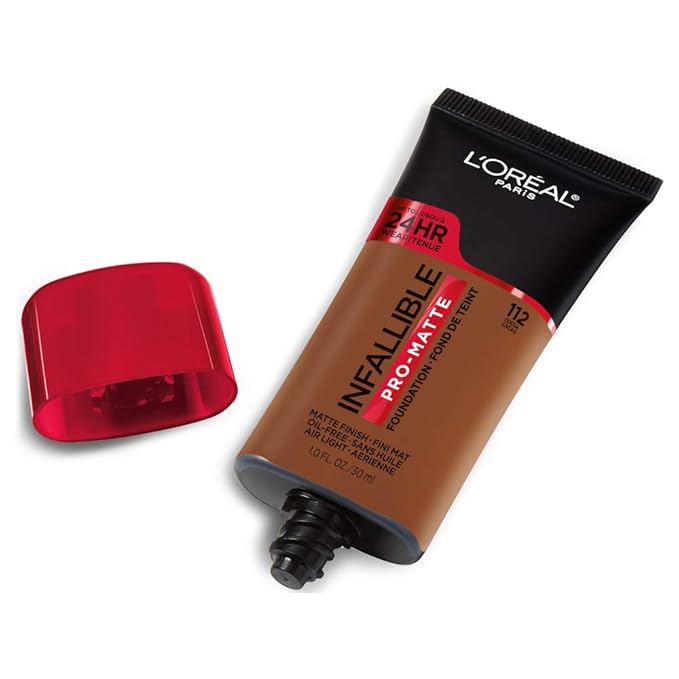 L'Oreal Paris Cosmetics Makeup Infallible Pro-Matte Liquid Longwear Foundation, Cocoa, 1 fl oz