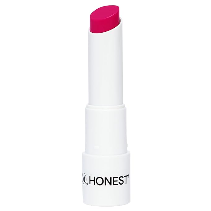 Honest Beauty Tinted Lip Balm | Antioxidant-rich Acai Extracts + Avocado Oil | EWG Certified, Vegan, Cruelty Free | Dragon Fruit
