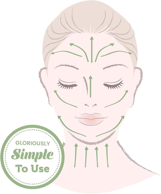 ROSELYNBOUTIQUE Gua Sha Facial Tools & Face Roller for Lift Wrinkless Natural Skincare Tool Jade Roller Guasha Tool for Face (Green)