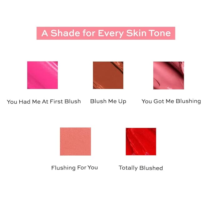 Revolution Beauty, Superdewy Liquid Blush, Richly Pigmented & Buildable, Blendable Formula, Flushing For You, 0.5 Fl. Oz.