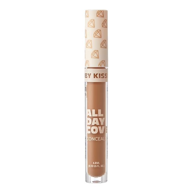 Ruby Kisses All Day Concealer Lightweight Full Coverage Multi-Use Concealer 0.13 Fl Oz (Toffee)