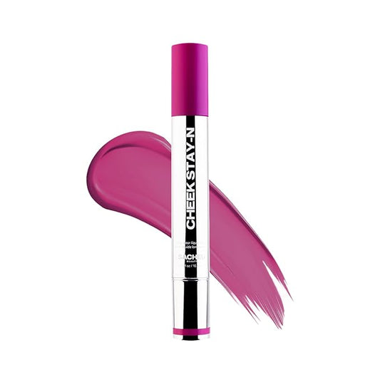 Sacheu Cheek STAY-N Liquid Blush for Cheeks — High Pigment, Buildable, Lightweight Cream Blush Infused With Squalane, for Dewy & Radiant Flushed Cheeks — Long-lasting & Cruelty Free, I'm Bold