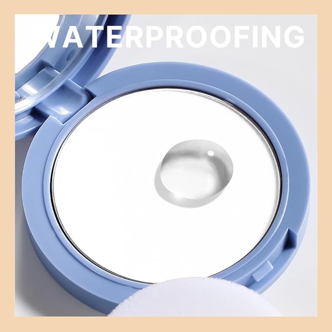 Oil Control Matte Perfection Face Pressed Powder, Matte Smooth Flawless Setting Powder Makeup, Polvo Compacto De Maquillaje, Waterproof Long Lasting, Cruelty Free, 0.35Oz (23AD White, 1)