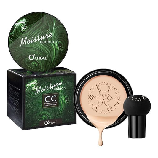 Mushroom Head Air Cushion BB Cream Foundation Cream for Face Makeup Concealer Cushion for Face Comestics Make Up Cushion Compact Natural
