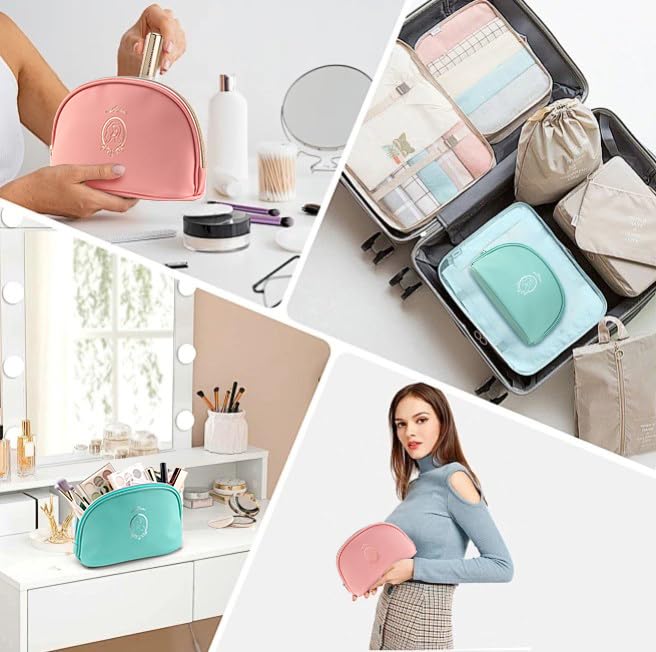 Color Nymph Beginner Makeup Set, Full Starter Cosmetics Set for Teenager Girls with Eyeshadow Palette Blush Lipstick Lip Pencil Eye Pencil Brush Mascara Portable Bag