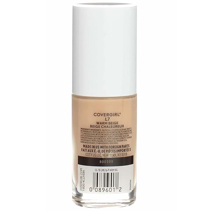 CoverGirl Trublend Warm Beige L7 Liquid Makeup -- 2 per case.