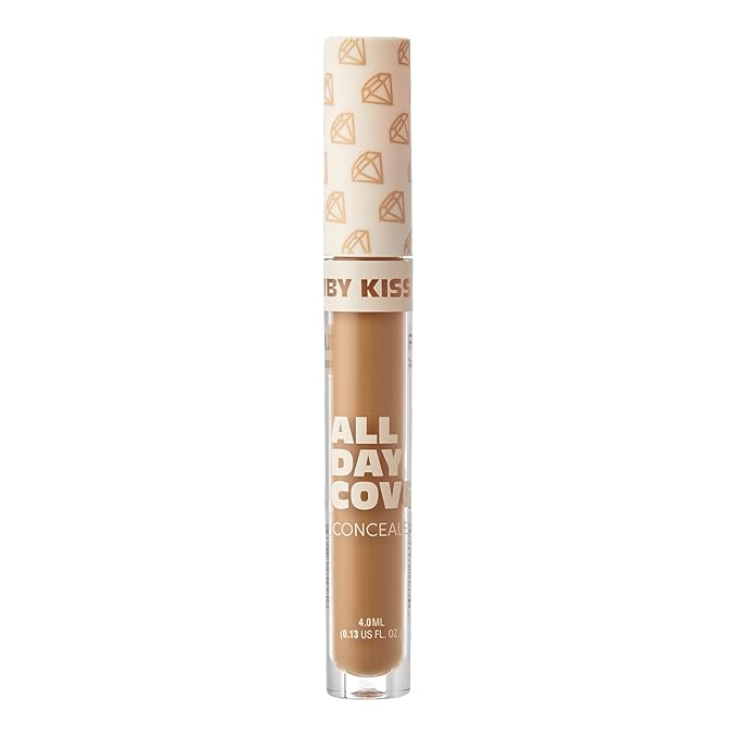 Ruby Kisses All Day Concealer Lightweight Full Coverage Multi-Use Concealer 0.13 Fl Oz (Cappuccino)