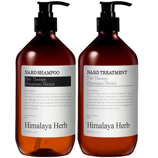 NARD Shampoo and Conditioner Set - Scalp Vitality, Soft Cleansing(Containing Argan Olive Jojoba Macadamia Sunflower Oil, Protein, and Amino Acids) - 33.8 oz Mother's day gift for mom