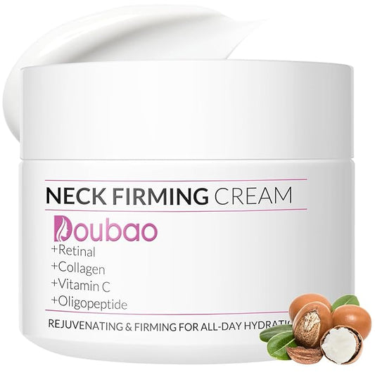Neck Firming Creams for Tightening and Firming, Moisturizer Face Cream with Collagen, Hyaluronic Acid, Day & Night Anti-Aging Skin Tightening Cream Neck, Décolleté & Face – 1.7Fl Oz