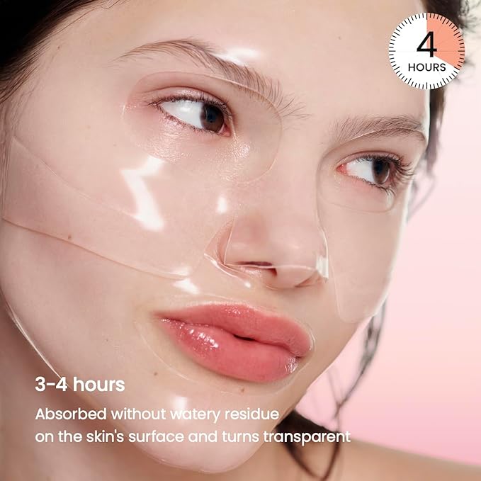BIODANCE Bio-Collagen Real Deep Mask, Hydrating Overnight Hydrogel Mask, Pore Minimizing, Elasticity Improvement, 34g x16ea