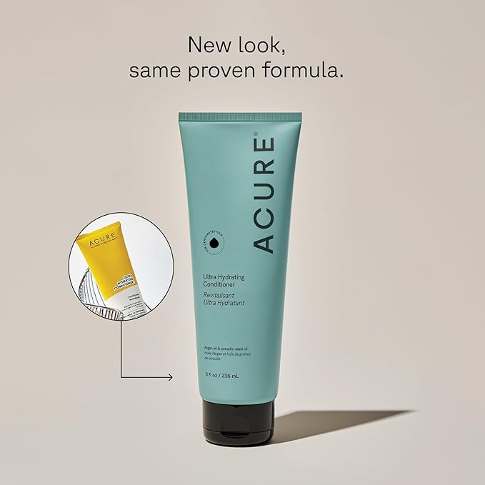 Ultra Hydrating Shampoo & Conditioner Duo - 100% Vegan - With Argan Oil & Pumpkin - Ultra Moisturizing - 8 Fl Oz (Pack of 2)