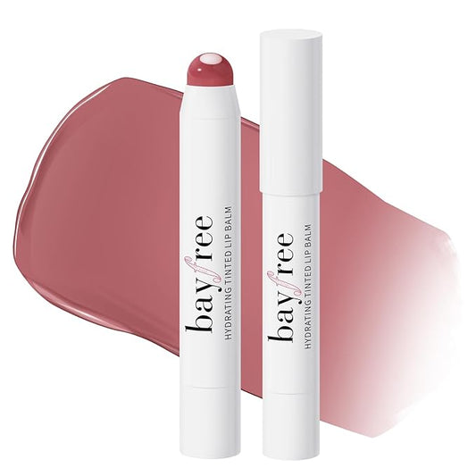 Tinted Lip Balm Plumper, Glossy, Pump Lips, Lightweight, Moisturize & Tint with Jojoba Seed Oil, Vegan Lip Balm Lip Care Present, Vintage Violet