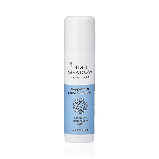 Lanolin Lip Balm Stick - Natural Unisex Lip Care With Shea Butter - Hydrates, Moisturizes, and Protects Lips, Great for Cold Sores and Fever Blisters - Long-Lasting Clear Lip Hydration.