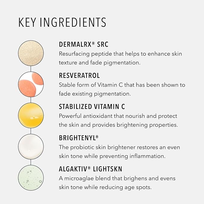 HydroPeptide LumaPro-C Face Serum, Peptide & Pigment Complexion Corrector, Nourish Skin, 1 Ounce