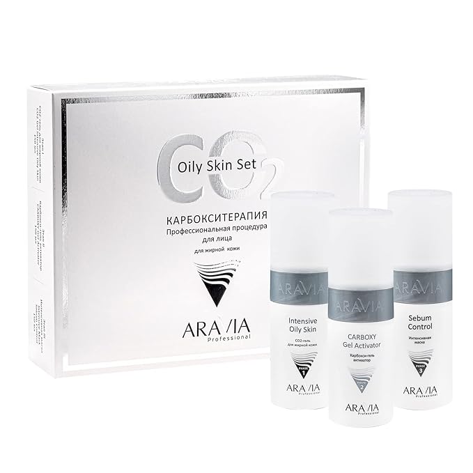 Carboxytherapy CO2 Oily Skin Set, Aravia