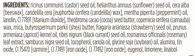 Burt's Bees Lip Balm, Moisturizing Lip Shimmer for Women, for All Day Hydration, with Vitamin E & Coconut Oil, 100% Natural, Apricot, 0.09 Ounce