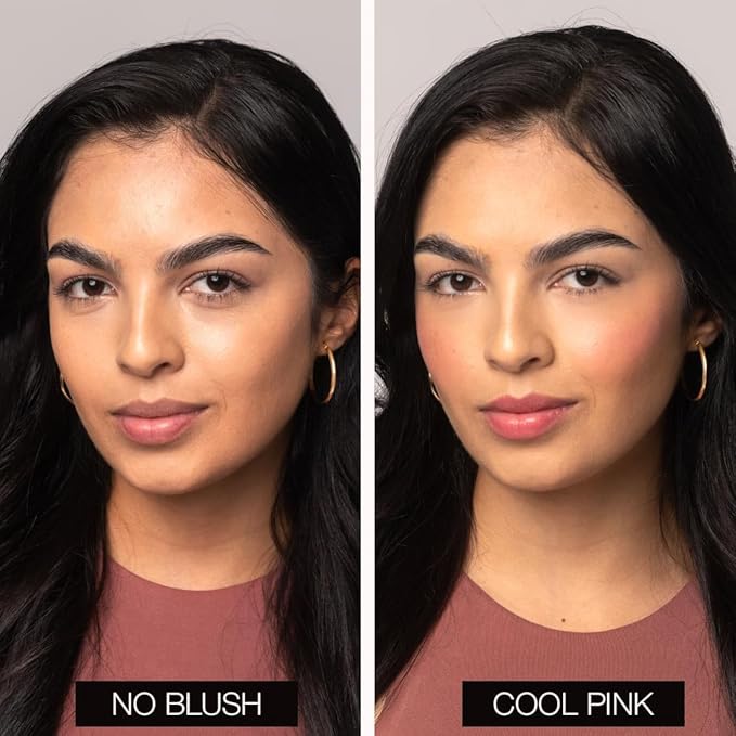 Palladio Liquid Blush for Cheeks & Lips 2-in-1 Makeup Face Blush, Weightless Cream Formula, Smudge Proof Long-Wearing Pigmented Blush, Natural Look Makeup Face Blushes, Dewy Finish, Cool Pink