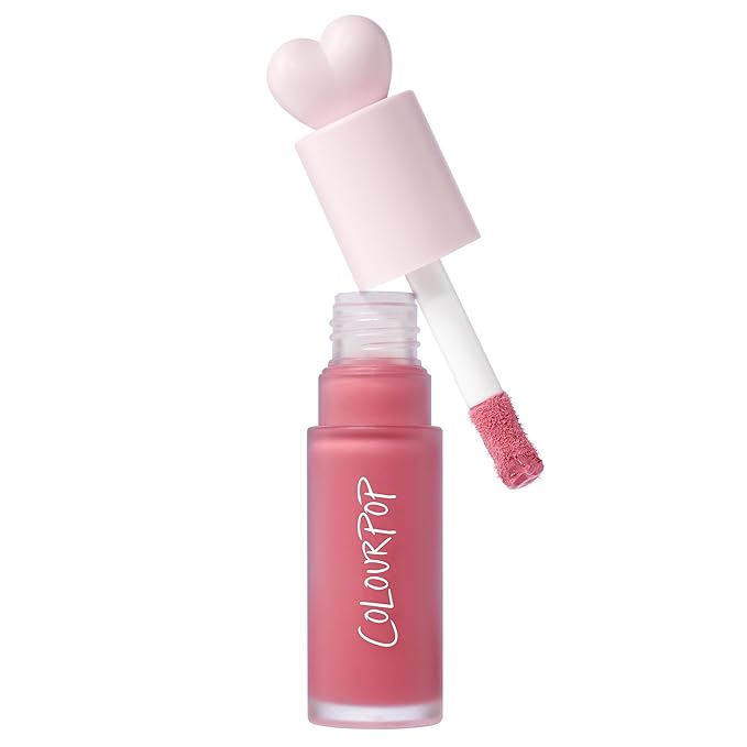 ColourPop Weightless Liquid Blush - Hydrating, Liquid Blush for Cheeks - Glowy Summer Makeup with Hyaluronic Acid for a Healthy Glow - Designed with a Doe Foot Applicator - IKTR (0.30 oz)