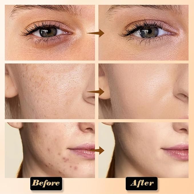 evpct 6 Colors Concealers Full Coverage Cream Contour Palette with Brush for Older Women, Under Eye Color Corrector Tri Color Pot Concealer Palette for Dark Circles Mature Skin Makeup, Waterproof, A2