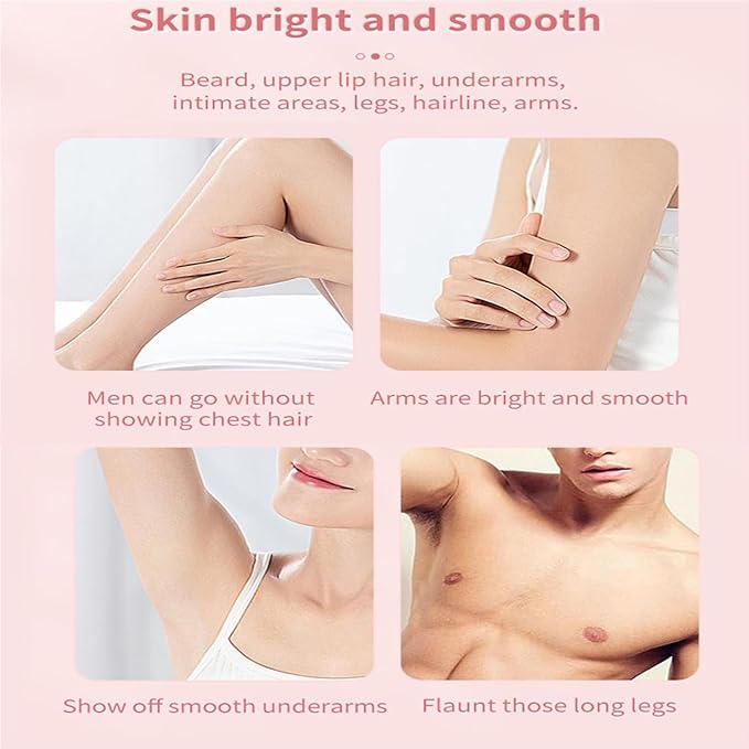 Dermave Bikini Shaver,2 in 1 Dual Head Bikini Trimmer & Body Shaver, Painless Hair Removal with Silky Glow Finish, Cordless & Waterproof Electric Trimmer for Women,Purple