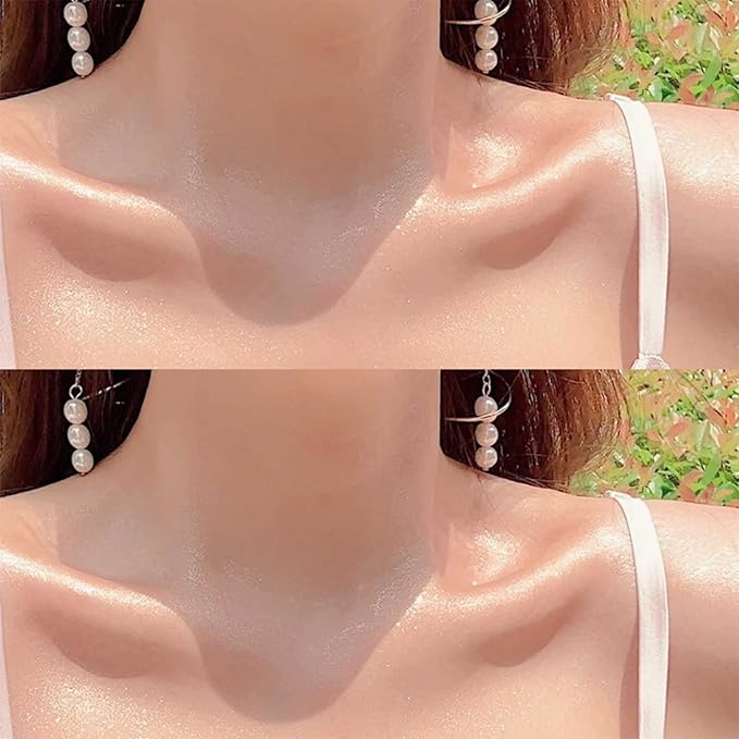 Highlighter Powder Spray, Longwear Glitter Spray for Body, Face, Hair, Shimmer Powder High Gloss Loose Powder Makeup Mist for Festive Party, Stage Shows, Nightclubs, Bar(3#Nude Pink)