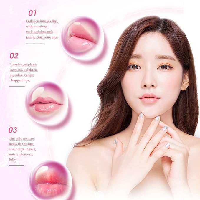 Honey Lip Balm Pot, Propolis Lip Mask, Strawberry Hydrating Propolis Lip Sleeping Mask, Prevent Dry&Cracked, Lip Repair Nourishes the Lip Skin (4pcs Strawberry)