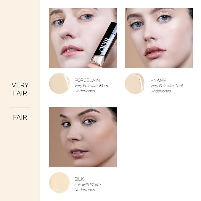 OFIR Perfected Weightless Concealer | Porous Coverage Blends for Smooth Finish | Covers Dark Circles Vegan Concealer | Botanical Formula Soothes Redness & Dullness |Ceramic - Deep Cool 0.27 OZ