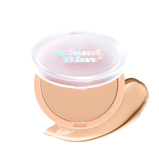 Beauty Amorus Cloud Blur Matte Balm Foundation, Full Coverage, Creamy Smooth Made in Korea, K-Beauty, Even Buildable Texture, Patch Free, Easy to Blend (Light Umber, 0.3 oz)