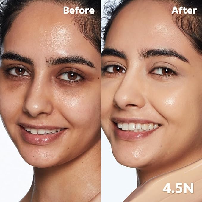 TIRTIR Glide&Hide Blurring Concealer - Creamy texture, Conceals dark circles and wrinkles, Dual formula (liquid tip & balm stick), Long-lasting wear, Korean Makeup, #2C, 0.28 Oz