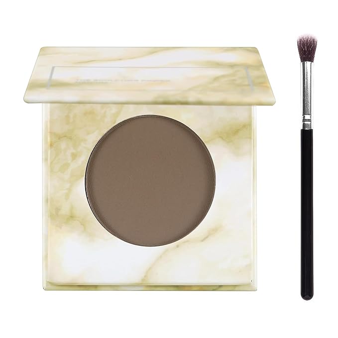 Brown Face Contour Palette,Stereo for Face Retouching, Eye Shadow Matte Highlighting Shadow Finish Palette, Natural，Low Saturation Makeup Contour Face Palette