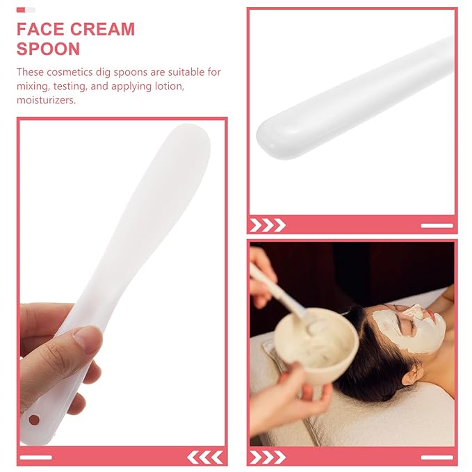 10Pcs mask stick tool stick cosmetic spatulas facial mud applicator spatulas stick facial cream scoops stirring rod makeup spatulas Multifunction white eye cream
