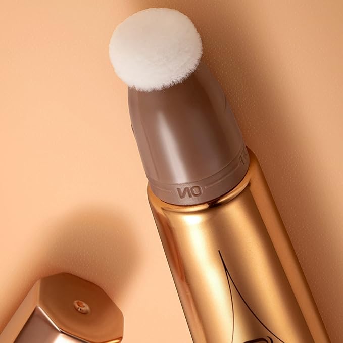 MEICOLY Grey Liquid Contour Beauty Wand,Bronzer Stick with Cushion Applicator,Cream Contour for Women and Girl,Long Lasting Smoothly Moisturizng Super Silky, Cruelty-free,01